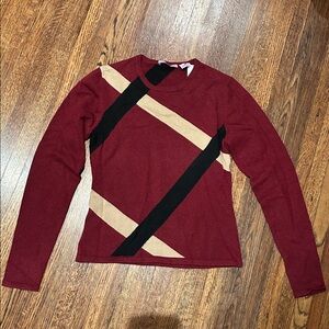 Autumn Cashmere Geometric Sweater, medium